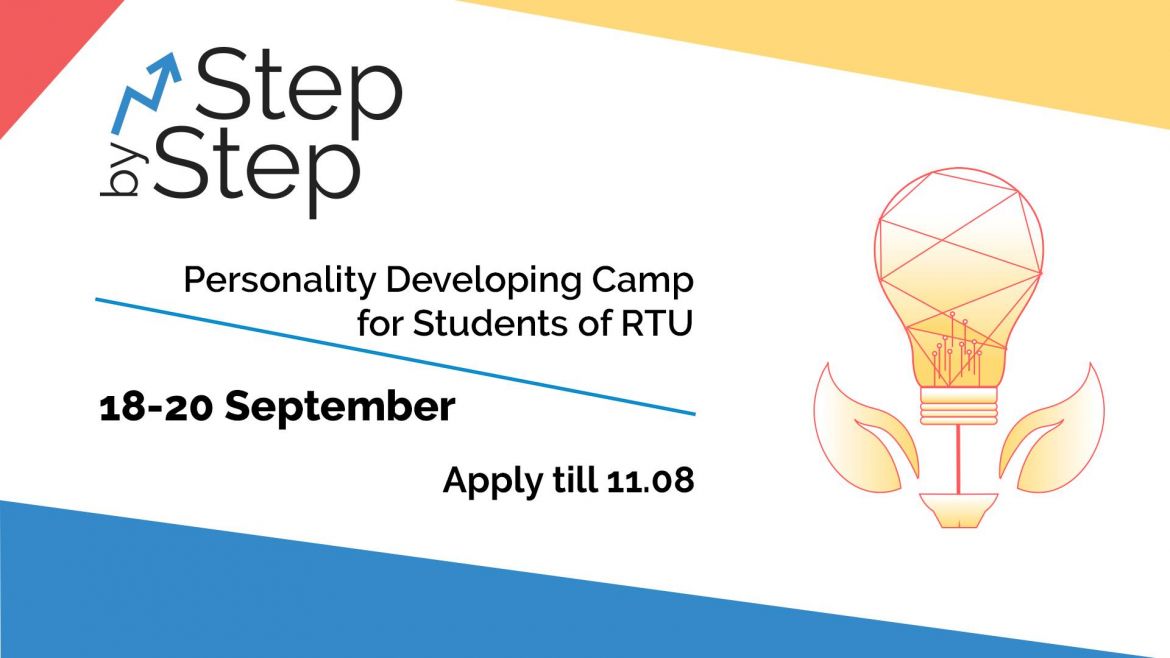 Apply for the personality development camp “Step by Step: How to be the BEST of the BEST”